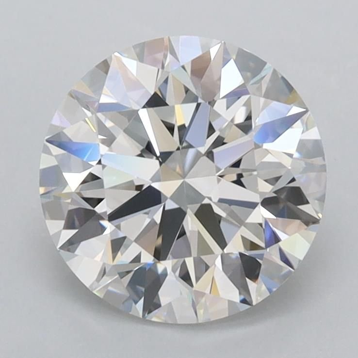 1.98ct E FL Rare Carat Ideal Cut Round Lab Grown Diamond