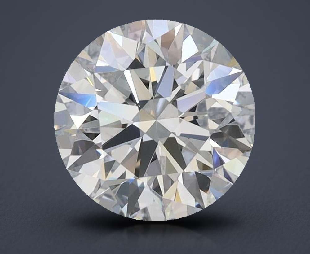 1.98ct E FL Rare Carat Ideal Cut Round Lab Grown Diamond