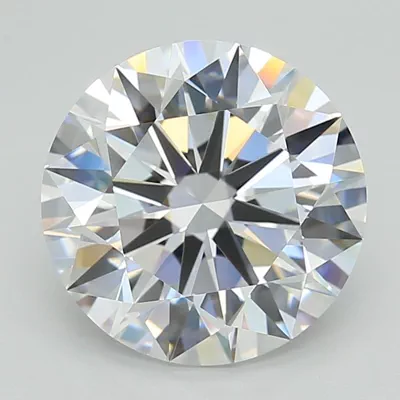 4.83ct D IF Rare Carat Ideal Cut Round Lab Grown Diamond