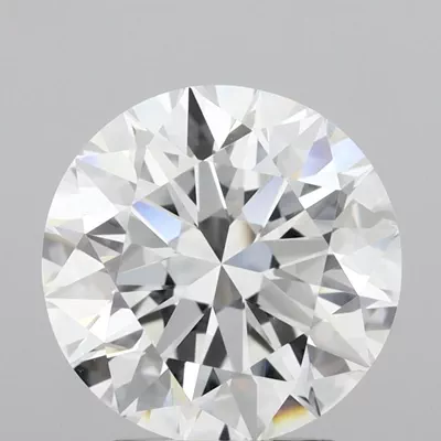 3.01ct F FL Rare Carat Ideal Cut Round Diamond