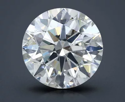 3.54ct J SI2 Rare Carat Ideal Cut Round Diamond