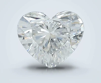 0.72ct H SI1 Rare Carat Ideal Cut Heart Diamond