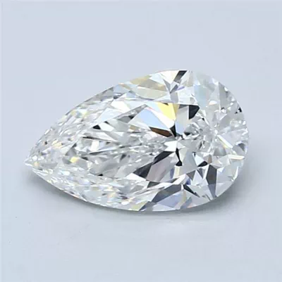 1.50ct E VS2 Rare Carat Ideal Cut Pear Diamond