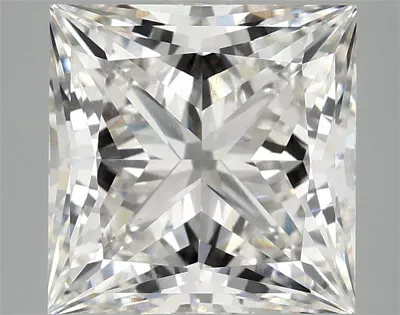 5.09ct G VS1 Rare Carat Ideal Cut Princess Lab Grown Diamond