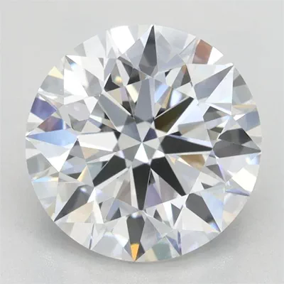 2.63ct D VVS1 Rare Carat Ideal Cut Round Lab Grown Diamond