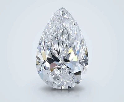 1.30ct D SI1 Rare Carat Ideal Cut Pear Diamond