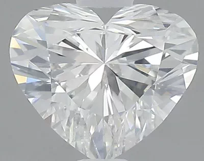 0.68ct H SI1 Rare Carat Ideal Cut Heart Diamond