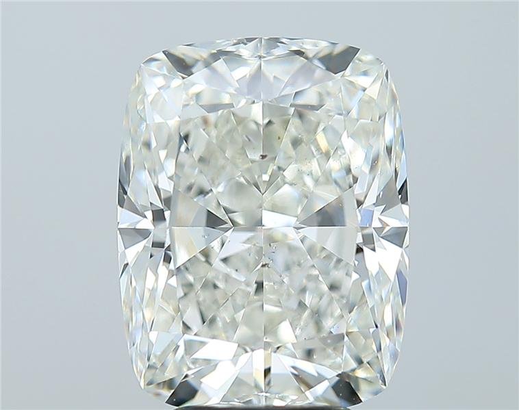 5.02ct J SI1 Very Good Cut Cushion Diamond
