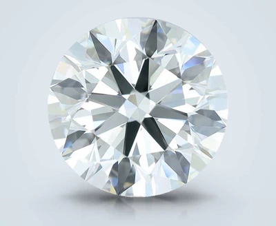 3.14ct H VVS1 Rare Carat Ideal Cut Round Diamond