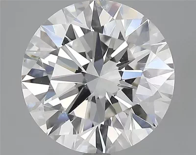4.05ct F VS1 Rare Carat Ideal Cut Round Diamond