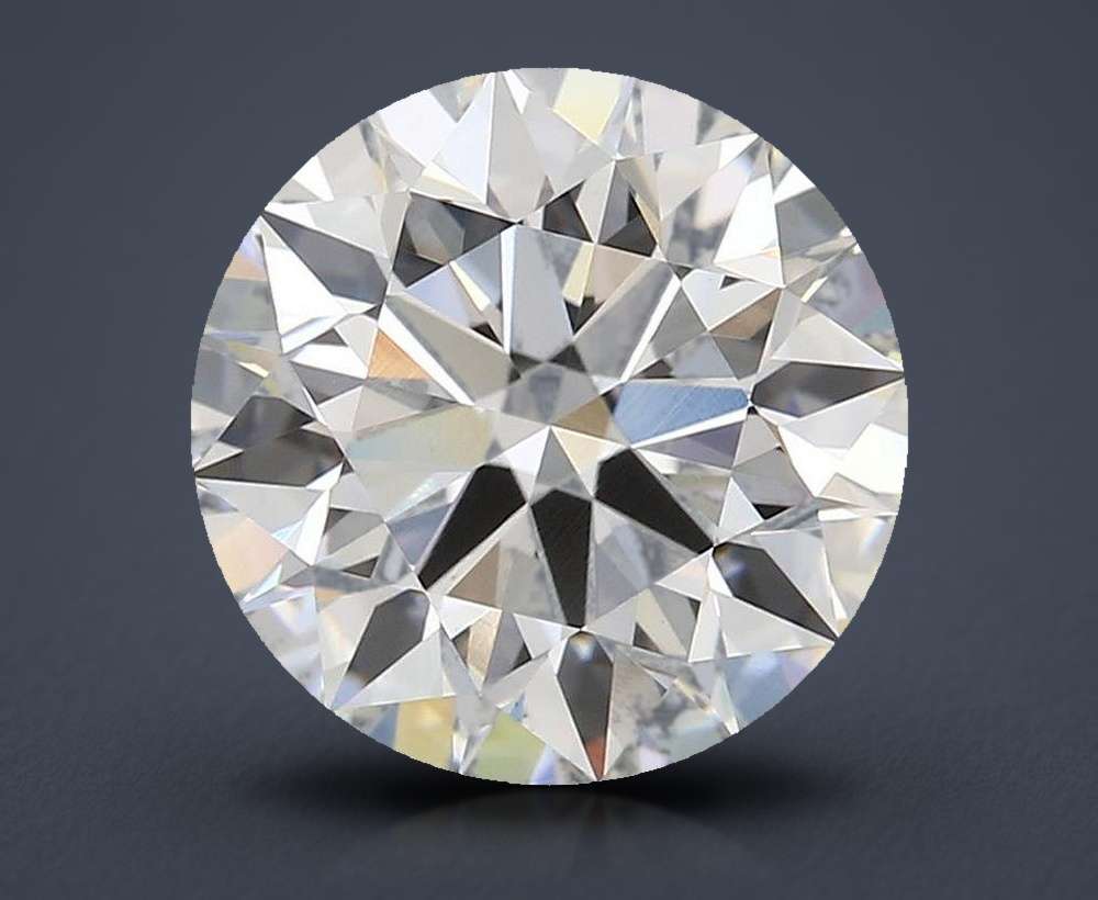 3.36ct F VVS2 Rare Carat Ideal Cut Round Lab Grown Diamond