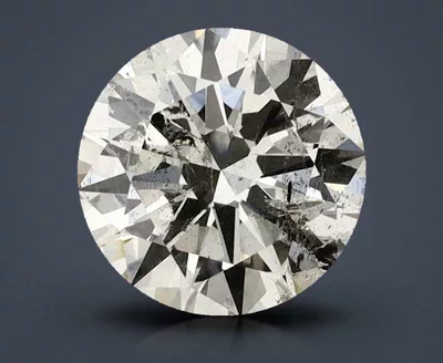 2.55ct K SI2 Rare Carat Ideal Cut Round Diamond