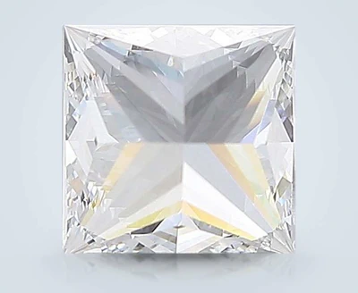 2.06ct D VS1 Rare Carat Ideal Cut Princess Lab Grown Diamond