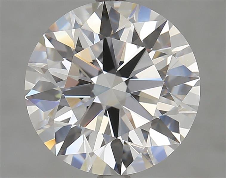4.59ct D FL Rare Carat Ideal Cut Round Lab Grown Diamond