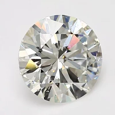 2.06ct I SI2 Rare Carat Ideal Cut Round Diamond