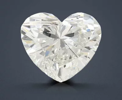5.08ct G VVS2 Rare Carat Ideal Cut Heart Lab Grown Diamond