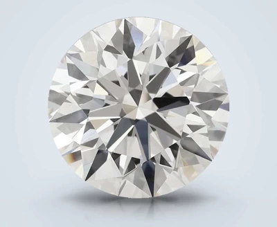 3.16ct I VVS1 Rare Carat Ideal Cut Round Diamond