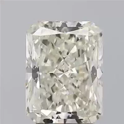 4.04ct K VS2 Rare Carat Ideal Cut Radiant Diamond