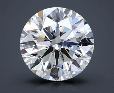 1.63ct E SI2 Rare Carat Ideal Cut Round Diamond