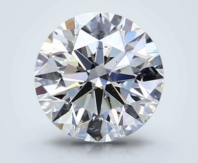 1.63ct E SI2 Rare Carat Ideal Cut Round Diamond
