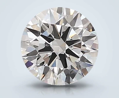 1.33ct F VVS2 Excellent Cut Round Lab Grown Diamond