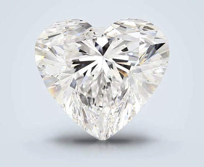 9.04ct D FL Rare Carat Ideal Cut Heart Diamond