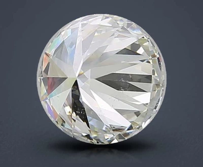 3.51ct J SI1 Rare Carat Ideal Cut Round Diamond