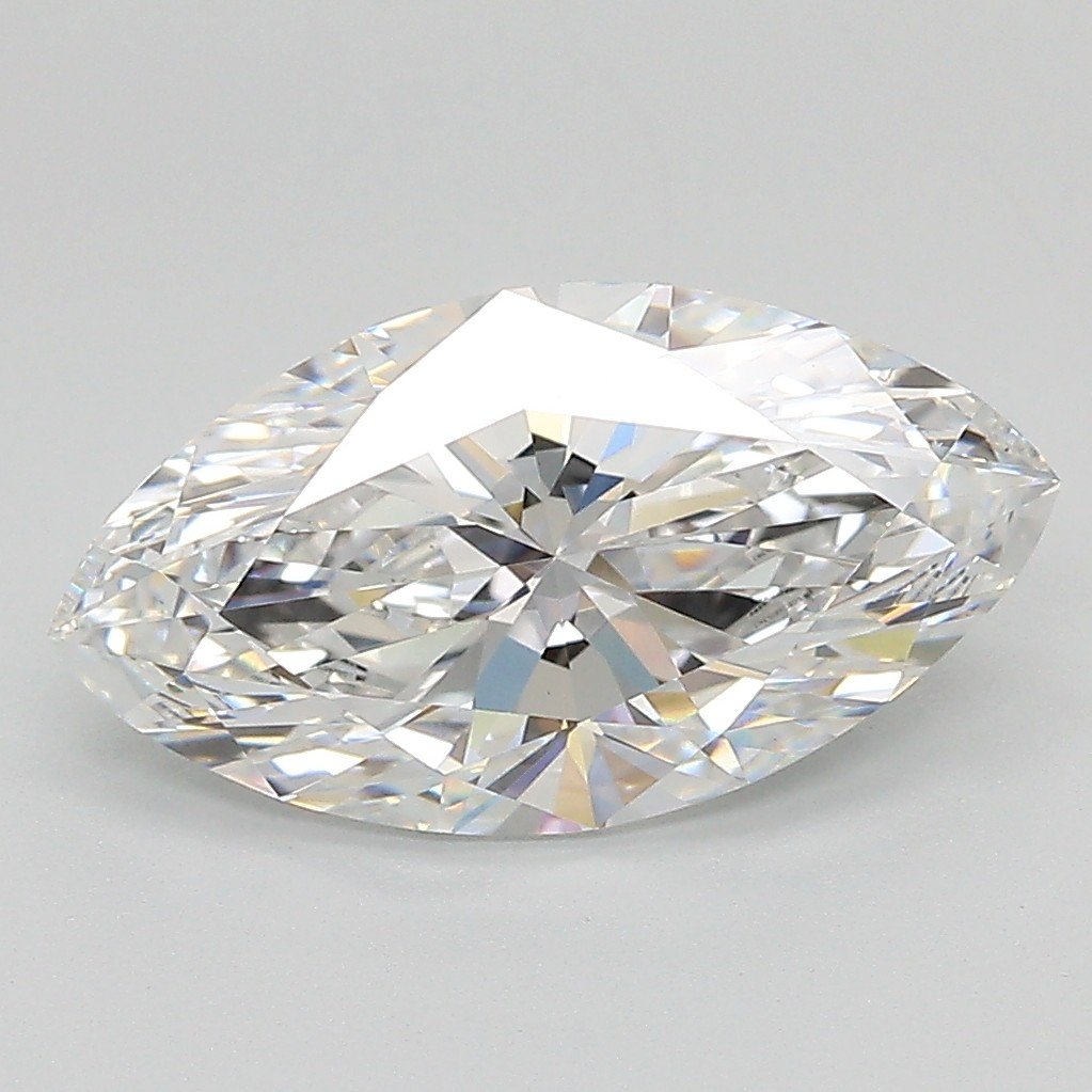 2.50ct D VVS2 Rare Carat Ideal Cut Marquise Lab Grown Diamond