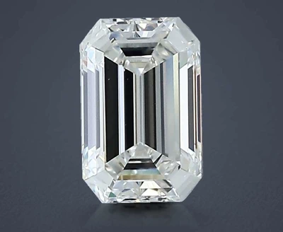 1.00ct I VS1 Rare Carat Ideal Cut Emerald Diamond