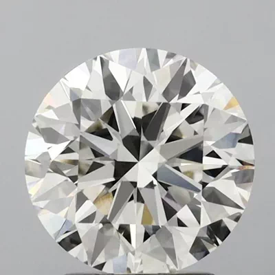 2.37ct I VVS2 Excellent Cut Round Lab Grown Diamond