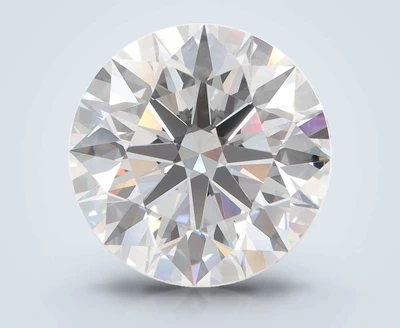 5.09ct D VVS1 Rare Carat Ideal Cut Round Lab Grown Diamond