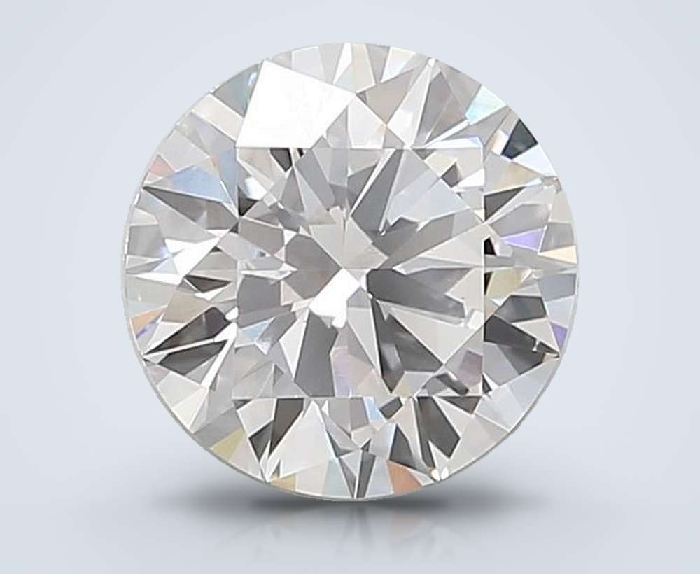 4.52ct E VVS2 Excellent Cut Round Lab Grown Diamond