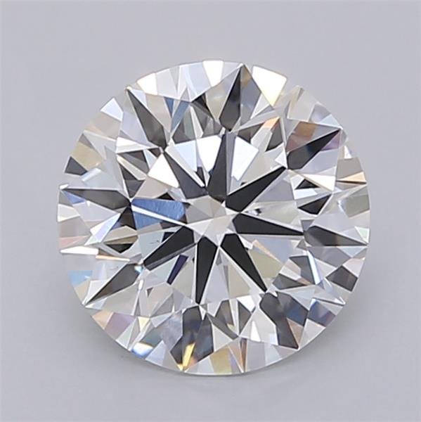 2.01ct D VS1 Rare Carat Ideal Cut Round Lab Grown Diamond