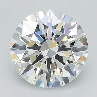 1.95ct D SI1 Rare Carat Ideal Cut Round Lab Grown Diamond