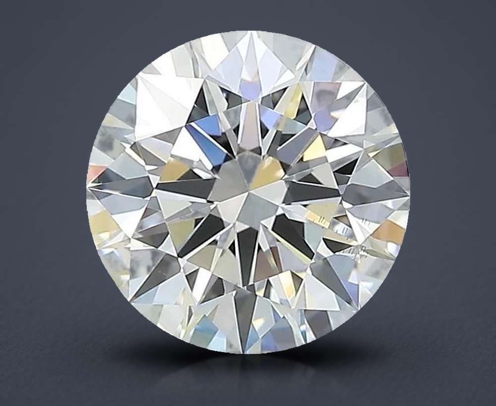 1.95ct D SI1 Rare Carat Ideal Cut Round Lab Grown Diamond