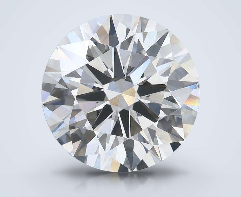 6.00ct F VVS2 Excellent Cut Round Lab Grown Diamond