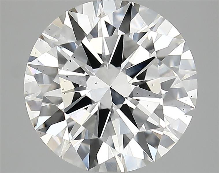 3.65ct E SI1 Excellent Cut Round Lab Grown Diamond
