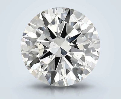 3.65ct E SI1 Excellent Cut Round Lab Grown Diamond
