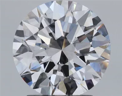 2.41ct D FL Rare Carat Ideal Cut Round Diamond