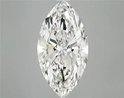 5.03ct F VS2 Rare Carat Ideal Cut Marquise Lab Grown Diamond