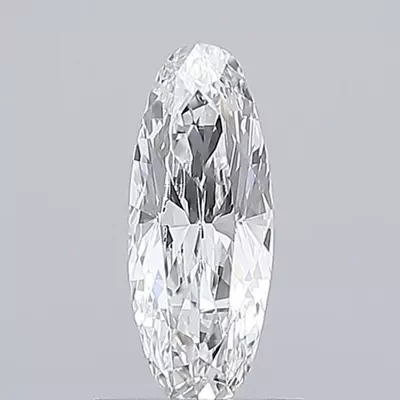 0.71ct E VVS2 Rare Carat Ideal Cut Oval Lab Grown Diamond