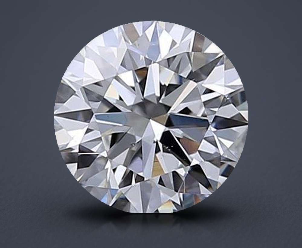 0.36ct G VS2 Rare Carat Ideal Cut Round Diamond