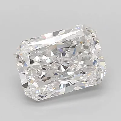 2.94ct F VS1 Rare Carat Ideal Cut Radiant Lab Grown Diamond