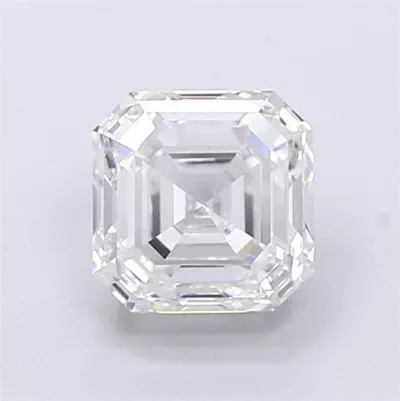 3.11ct E VVS2 Very Good Cut Asscher Lab Grown Diamond
