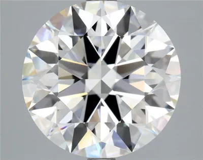 4.01ct E VS1 Rare Carat Ideal Cut Round Diamond
