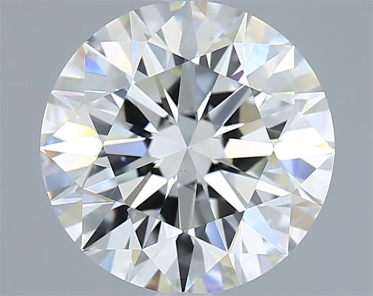 3.05ct H VS2 Excellent Cut Round Diamond