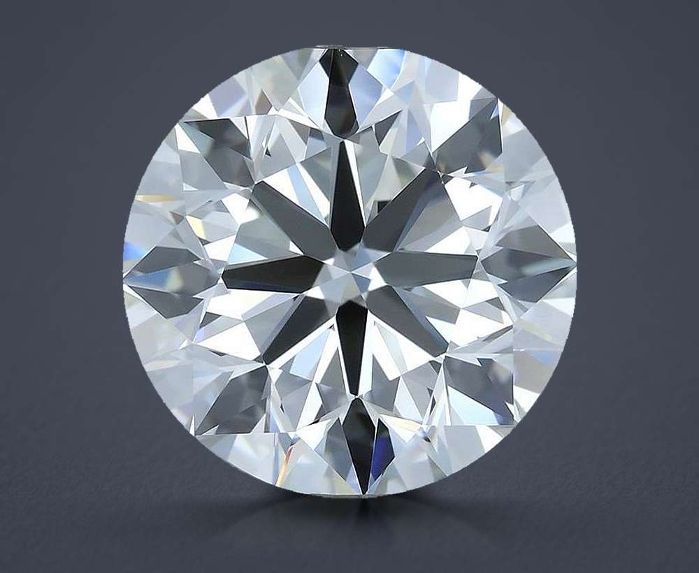 2.90ct J VS1 Excellent Cut Round Diamond