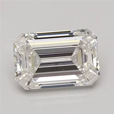 2.06ct D VS1 Rare Carat Ideal Cut Emerald Lab Grown Diamond