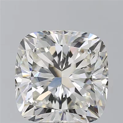 5.14ct H VS2 Rare Carat Ideal Cut Cushion Diamond