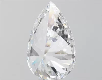 6.21ct F VVS2 Rare Carat Ideal Cut Pear Lab Grown Diamond